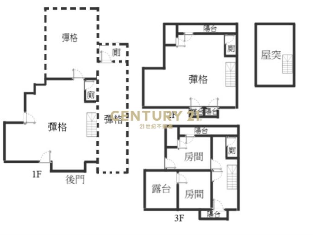 LE007高鐵特區旁三角窗會館