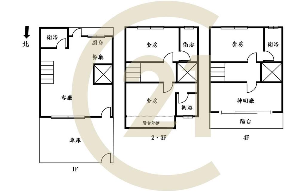 立新商圈電梯雙車別墅