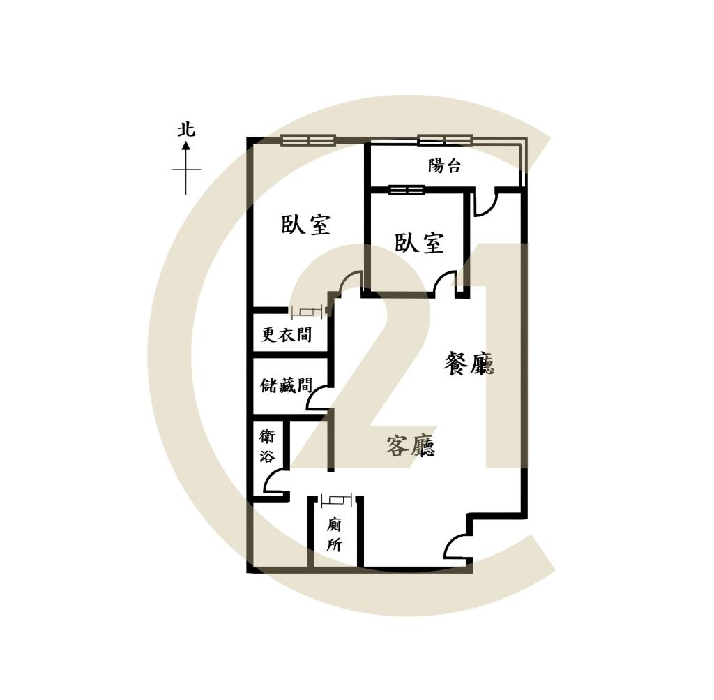 鑫園21世紀低總價美2房