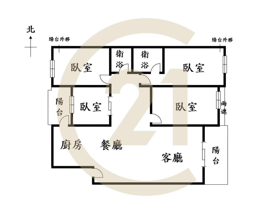 鄉林君悅四房雙車位