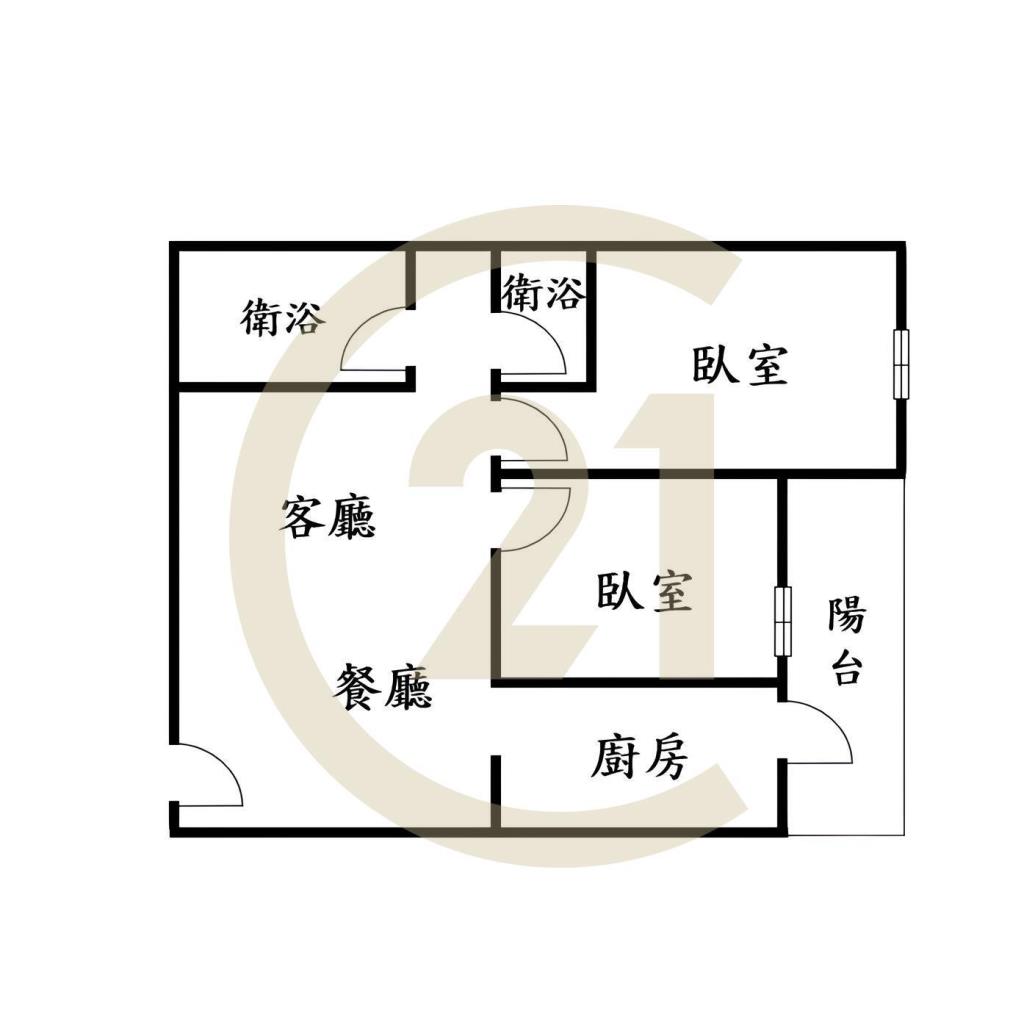 達麗冶翠2房2衛+平車