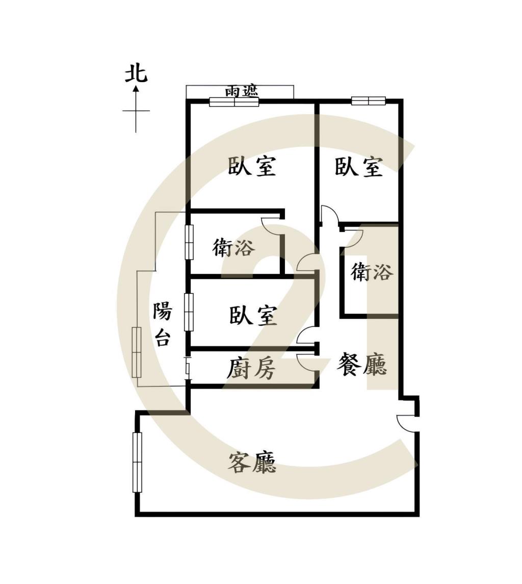 正惠文學區全友敦南3房休旅車位