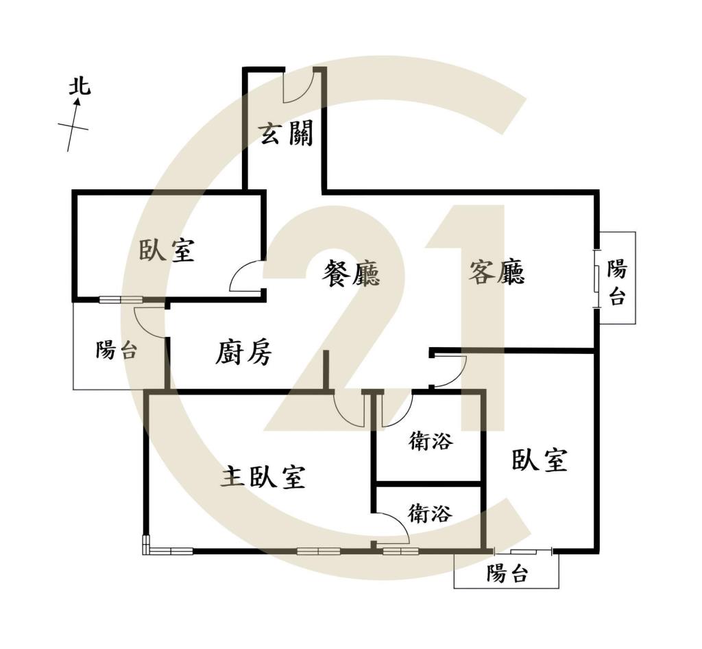 烏日輕屋齡大三房