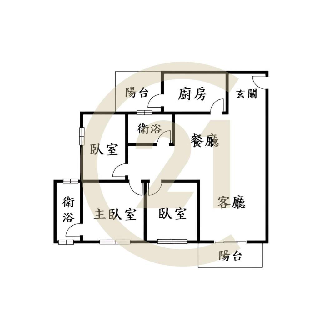 太平櫻花濱城3房平車美視野