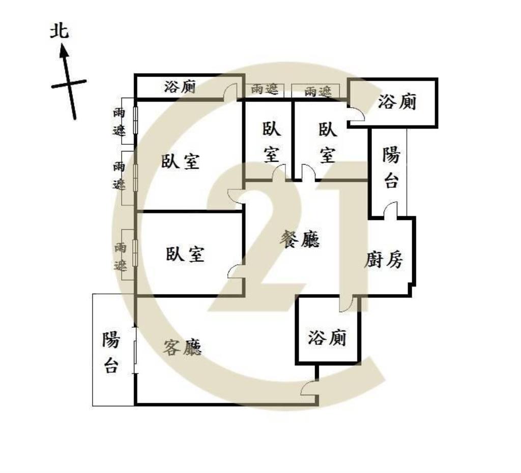 文心森詠4房3衛雙車