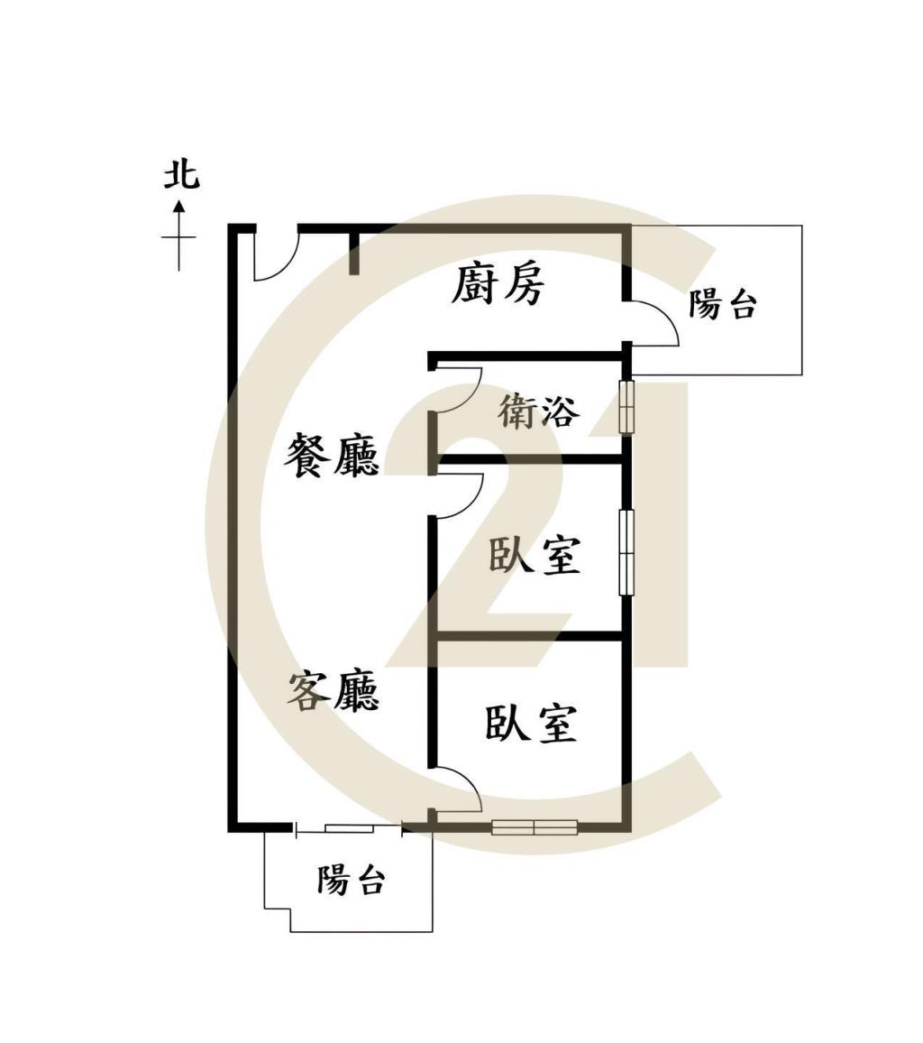 陞霖太美全新兩房平車