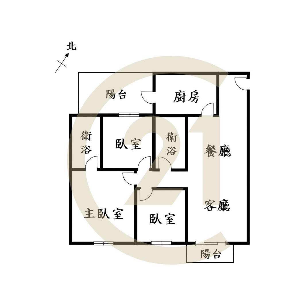 長虹天擎全新交屋大三房平車