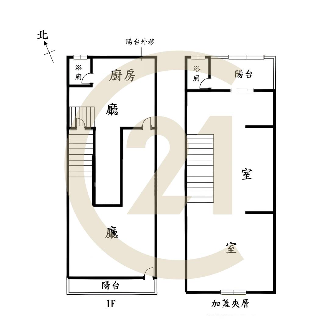 嶺東忠勇商圈朝南金店附平車