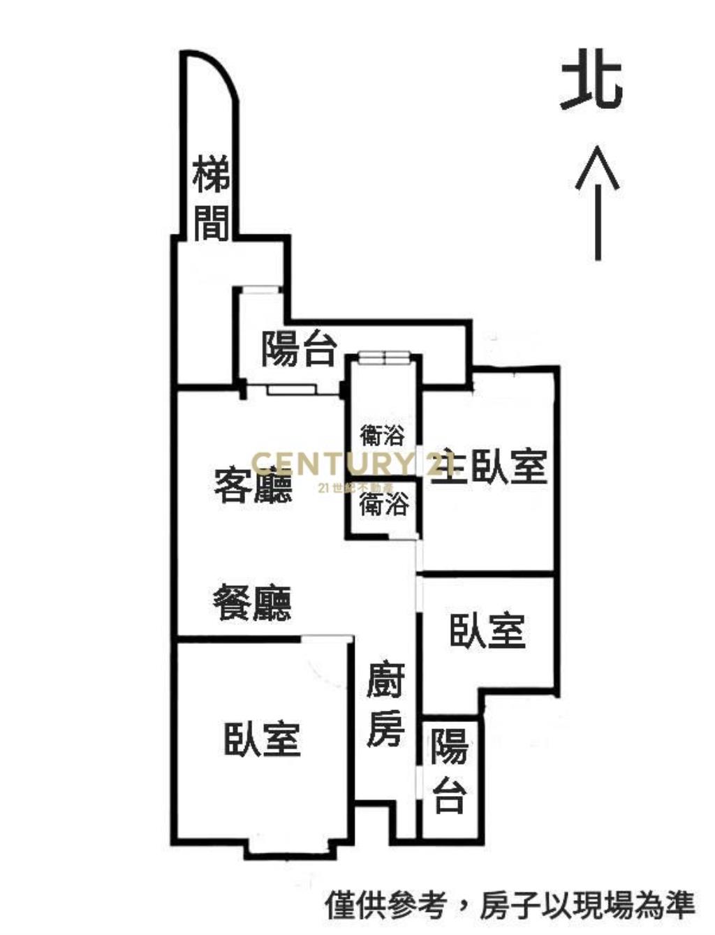 大墩商圈三房車位