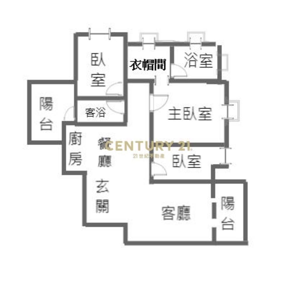 七期地景視野戶 精裝三房雙平車