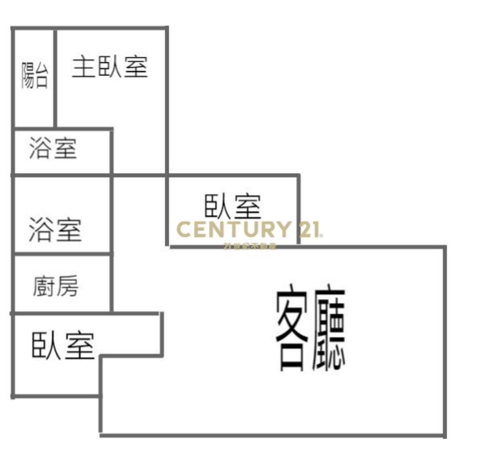 水湳低總價大3房+車位採光宅