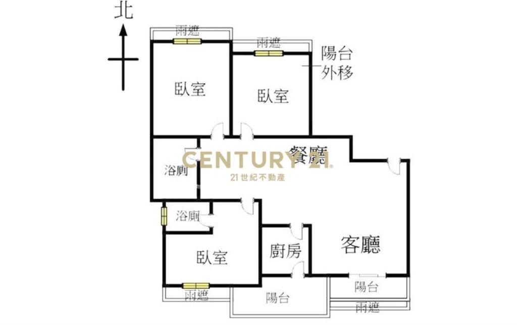 興大文學院正三房平面車位