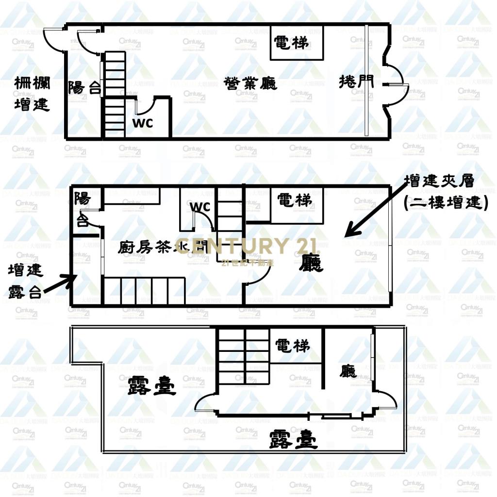 單元二精銳雲臨路角間透店雙平車