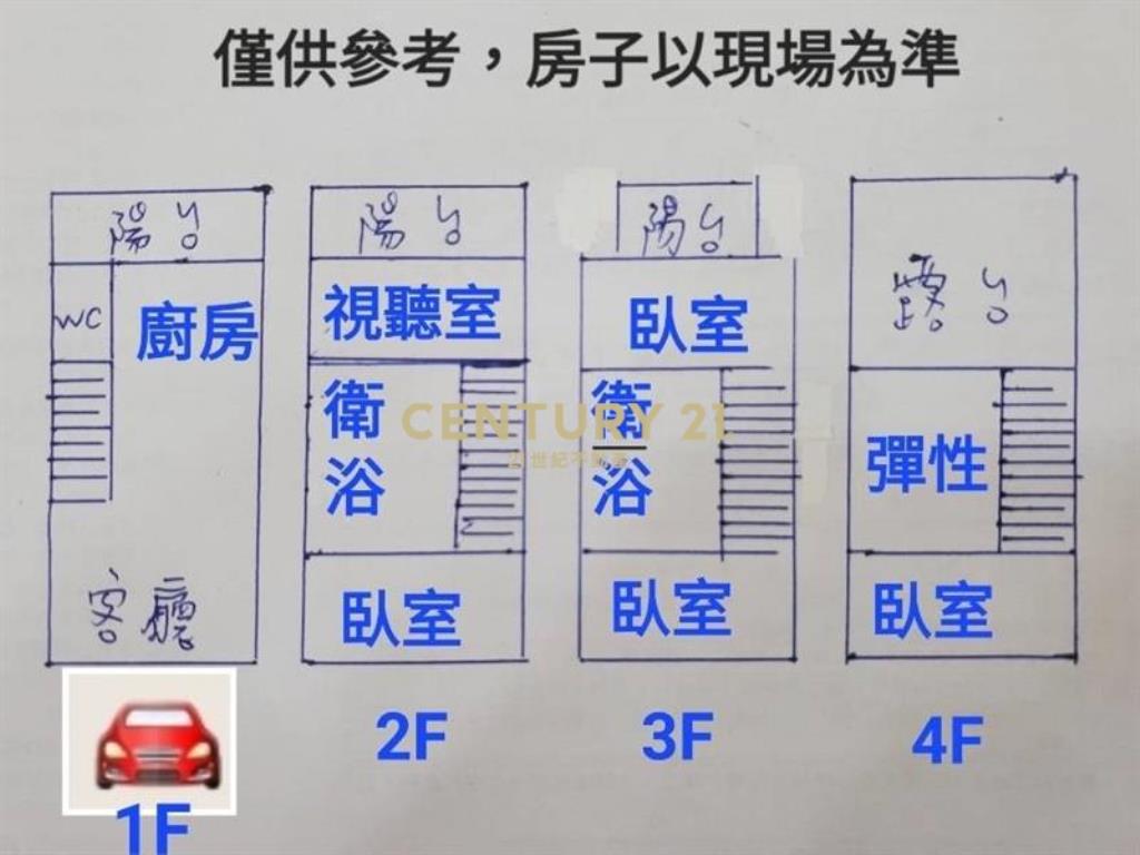 桃園平鎮臨路透天