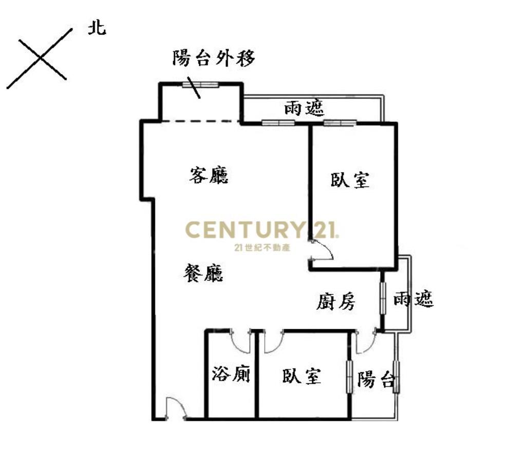 世界之心後棟邊間2+1房加平車