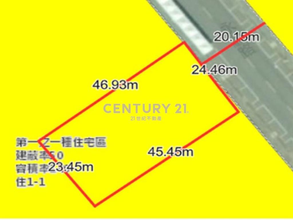 13期臨20米路大面寬建地