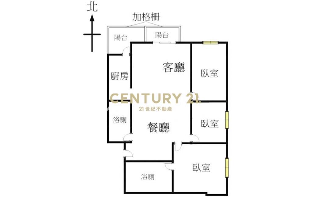 微笑城市三房平車