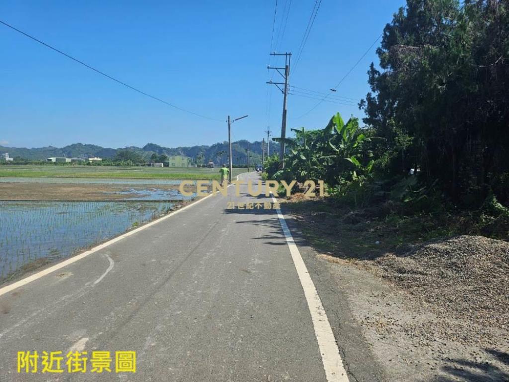 草屯土地-鳥嘴潭旁雙面路美田