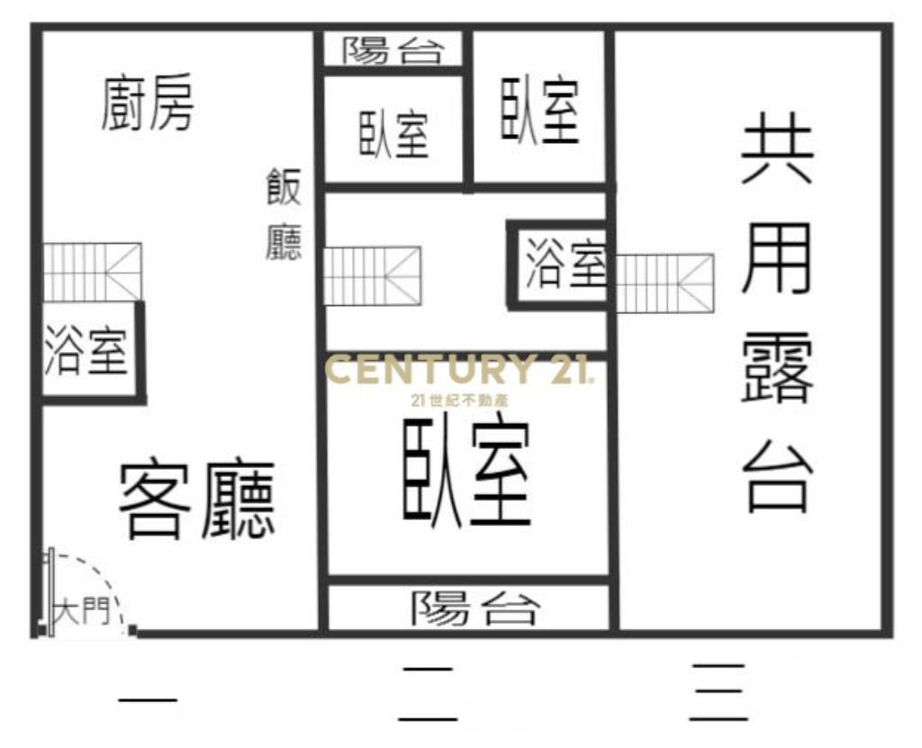 草屯房屋-玉成大地坪三面採光角美厝