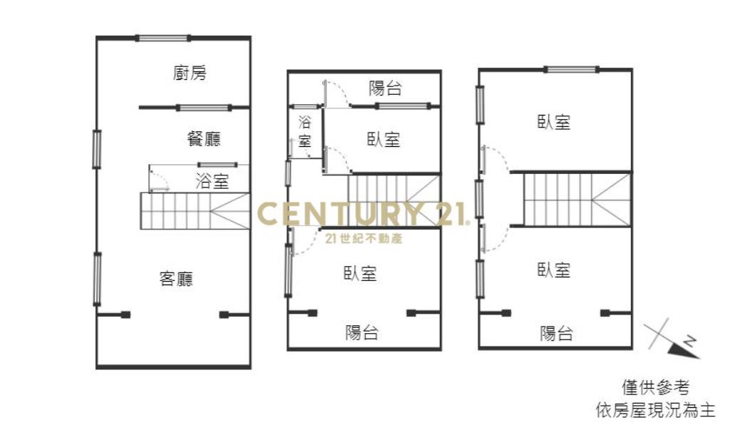 大雅市中心4房邊間透天