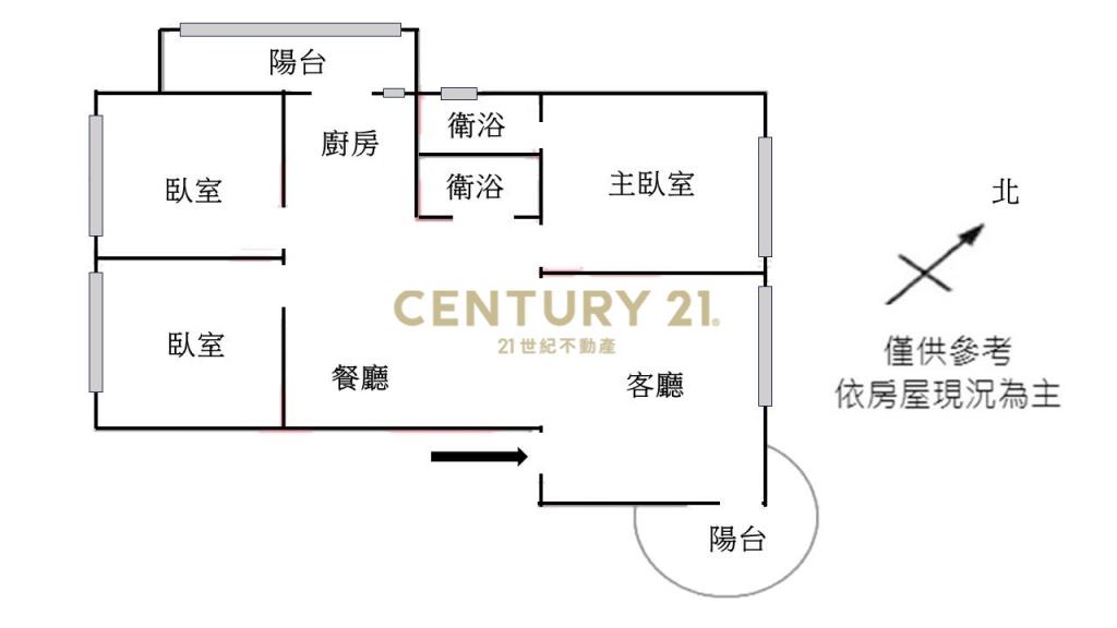 北屯全新整理3房附車位