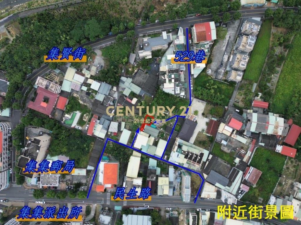 南投土地-集集市區37坪建地