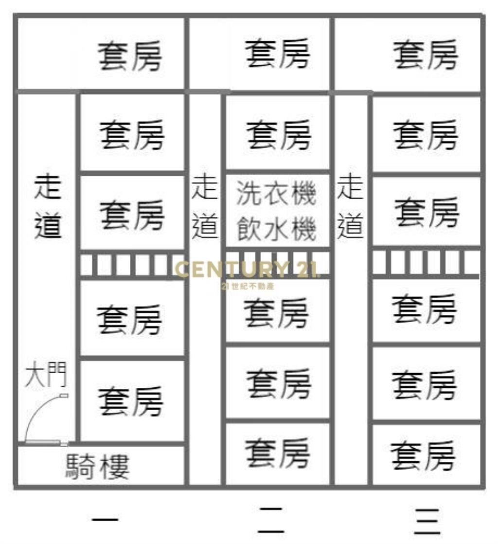 台中房屋-霧峰朝科大透天收租16套房