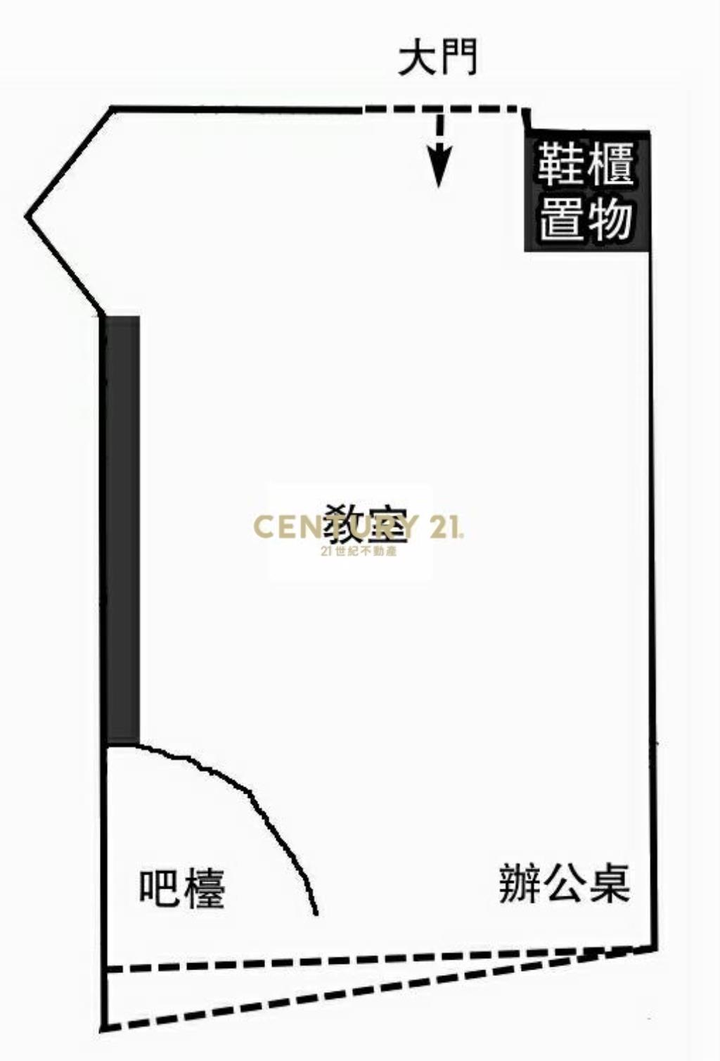 台中房屋-永興商業大樓合法舞蹈補習班