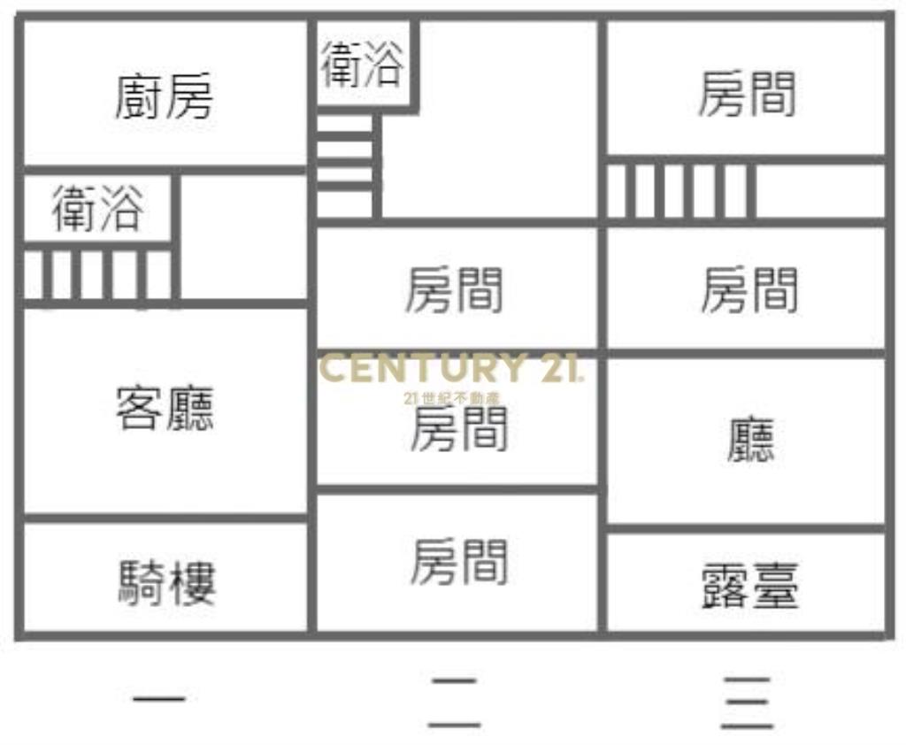 台中房屋-四德路三面採光地點佳美店面