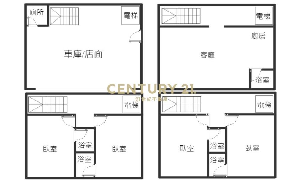 神岡全新臨路電梯別墅