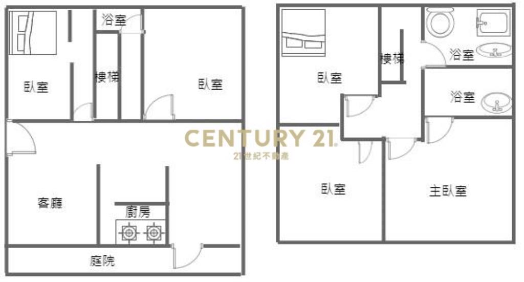 大雅市中心大空間五房