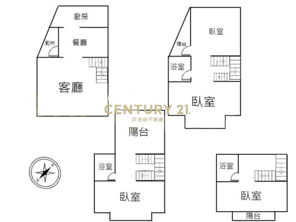 合作學區旁雙車透天