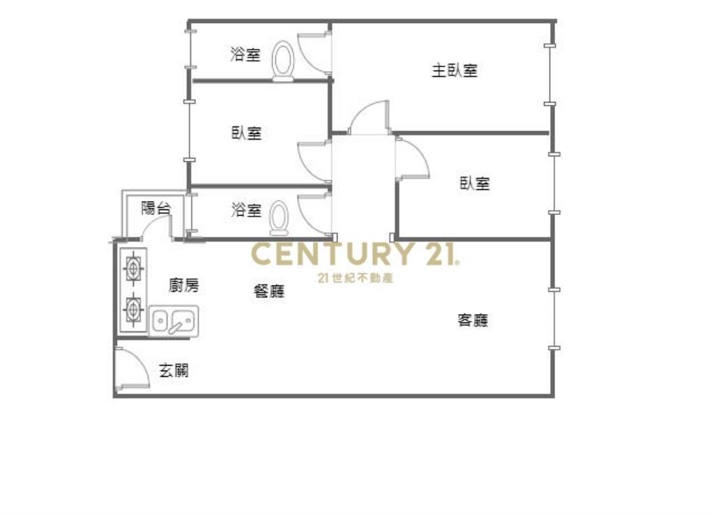 坤悅欣悅三房平車