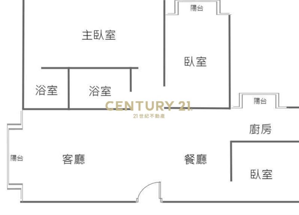 圓環電梯美三房+平車