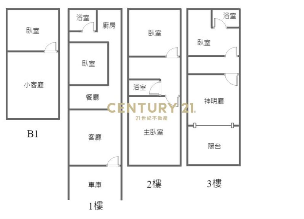 豐原大道旁大坪數透天