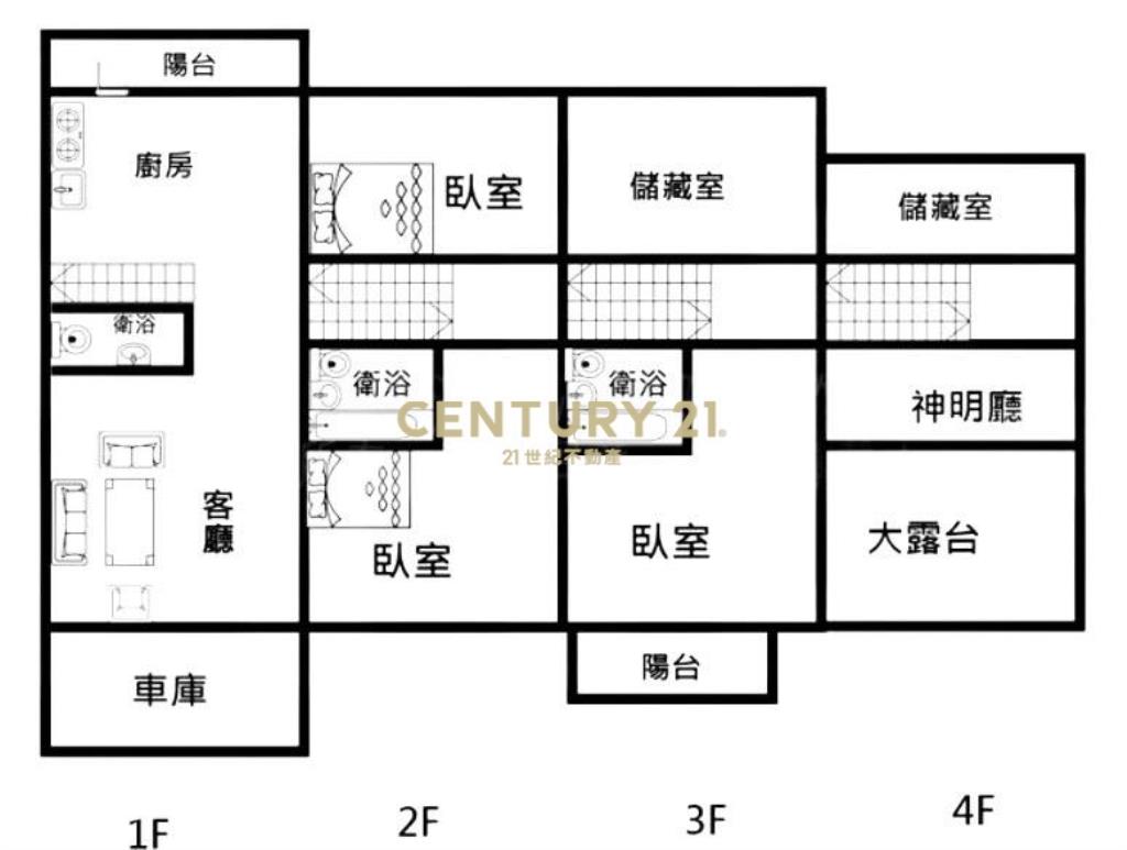 南陽起家厝傳統車庫透天