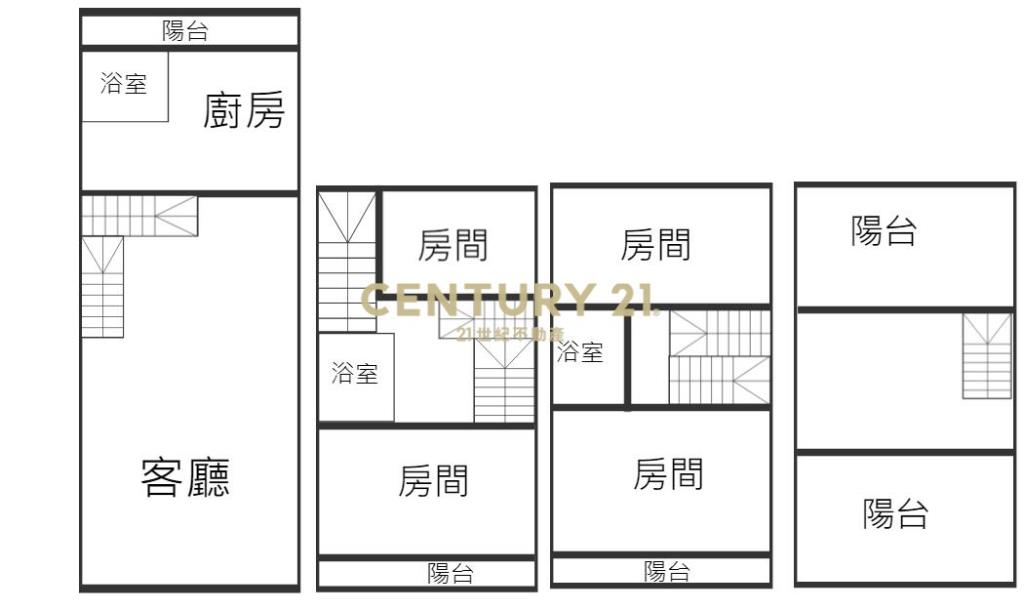 中科前後臨路傳統格局美透天