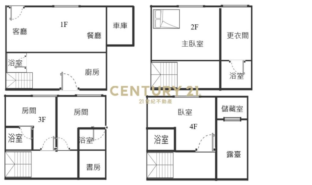 中科特區近百坪社區別墅