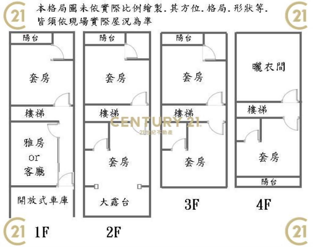 嘉藥科大滿租6套房學墅(億達富居)