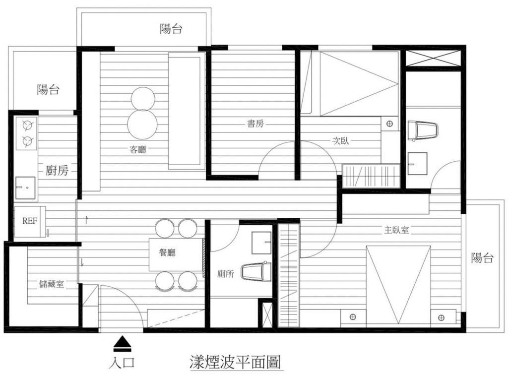 漾煙波漂亮三房雙平車